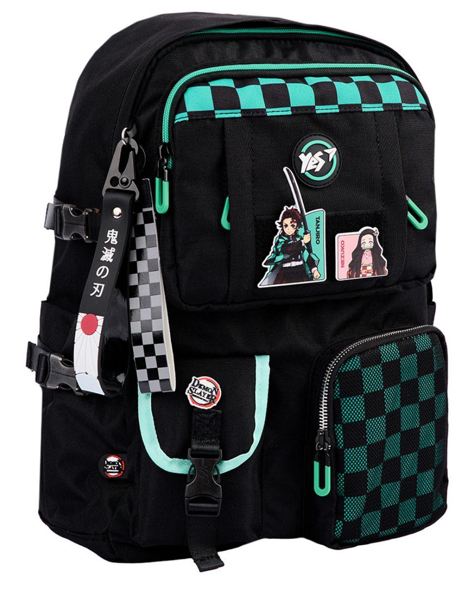 Шкільний рюкзак Yes Demon Slayer Tanjiro на 17 л, фото 1