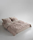 Постільна білизна Limasso Stonewashed 200 х 220 см Coastal Trio  Oxford Tan, фото 2