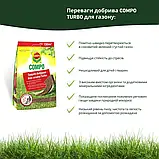 Газонне добриво 5 кг COMPO Turbo з мікоризою органо-мінеральне добриво для всіх типів газонів, фото 10