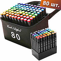 Маркери для малювання по шкірі 80 шт., Фломастери для малювання тонкі, Маркери для малювання на тканині, ETB