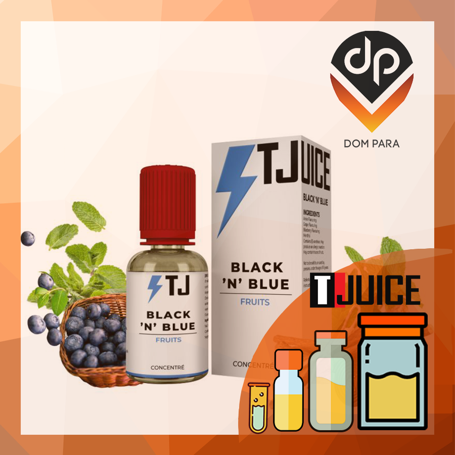 Ароматизатор T-Juice Black N Blue | Чорничний напій з виноградом, фото 1