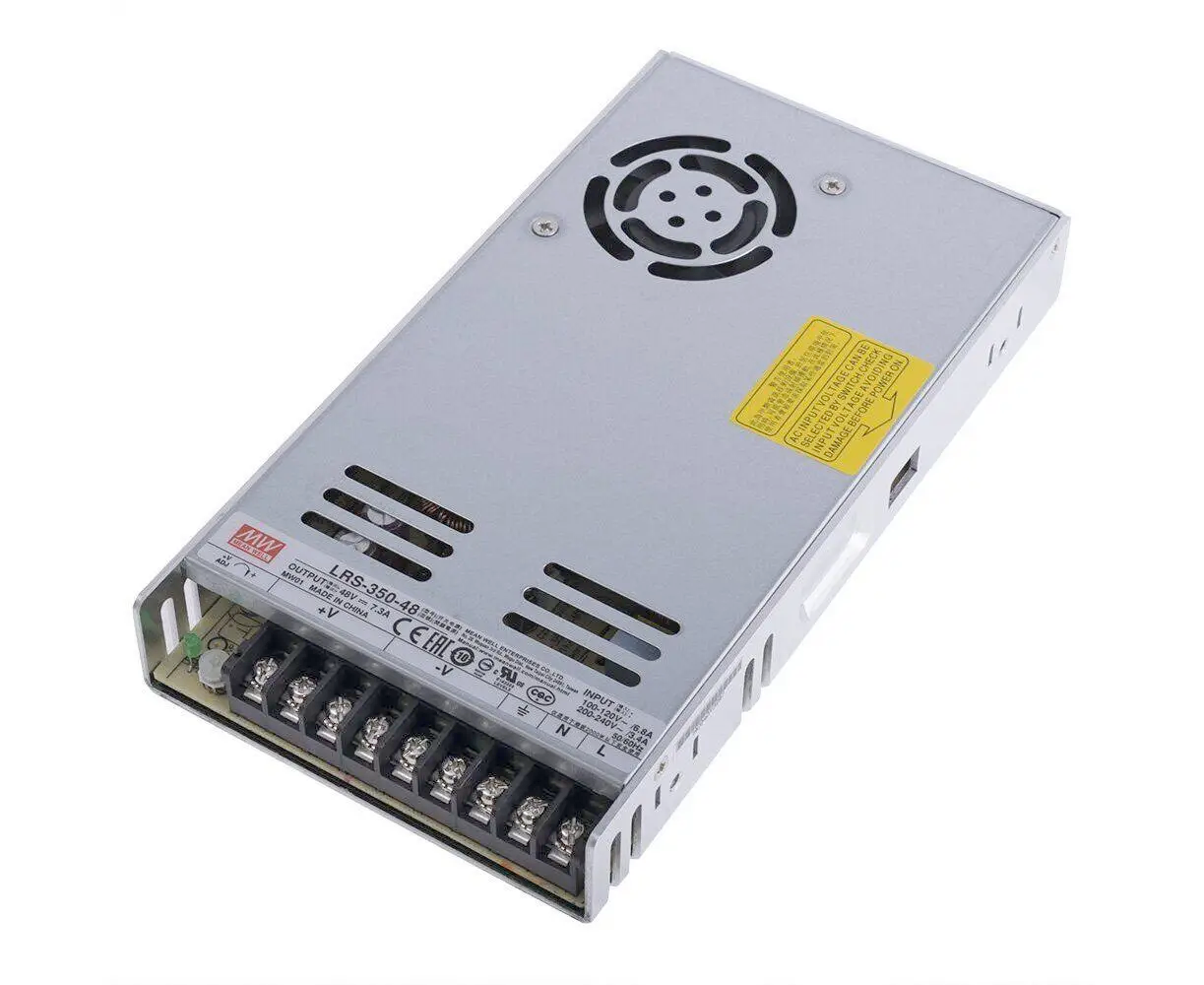 Блок живлення MEAN WELL DC 48 V 350,4 W 7,3 A IP20 (LRS-350-48)