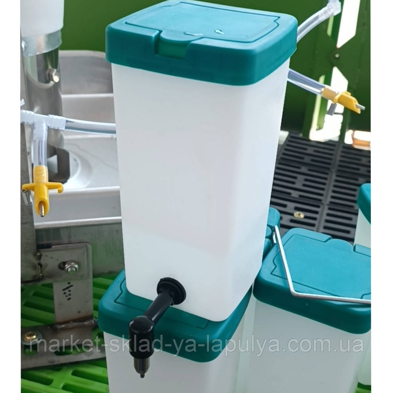 Поїлка ніпельна 1л для кролів та інших гризунів, фото 1