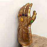 Світлова рукавичка Таноса RESTEQ — Рукавиця Нескінченності, 34,5 см, дорослий розмір, Месники: Війна Нескінченності, фото 3