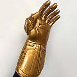 Світлова рукавичка Таноса RESTEQ — Рукавиця Нескінченності, 34,5 см, дорослий розмір, Месники: Війна Нескінченності, фото 5