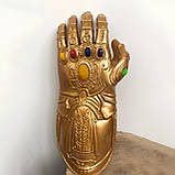 Світлова рукавичка Таноса RESTEQ — Рукавиця Нескінченності, 34,5 см, дорослий розмір, Месники: Війна Нескінченності, фото 7