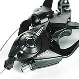Моноблок Shimano ST-EF51-7 Altus 3x7. Велосипедні ручки перемикання швидкості Shimano ST-EF51-7 Altus, фото 5