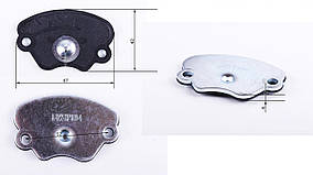 Пластина притискна м/б P65/70F (ZS) AMG