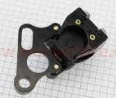 Супорт гальмівний (дисковий) Пітбайк ТТR125/XR125 (однопоршневий) задній з колодками квадрат GRBD