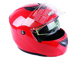 Шолом трансформер (mod: MD-903) (size:L, червоний) VIRTUE AMG