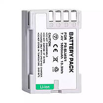 Aкумулятор PS-BLM1, BLM5 для Olympus E-1, E-3, E-30, E-520, E-300, E-330, E-500, E-510 - 1800mAh, фото 4