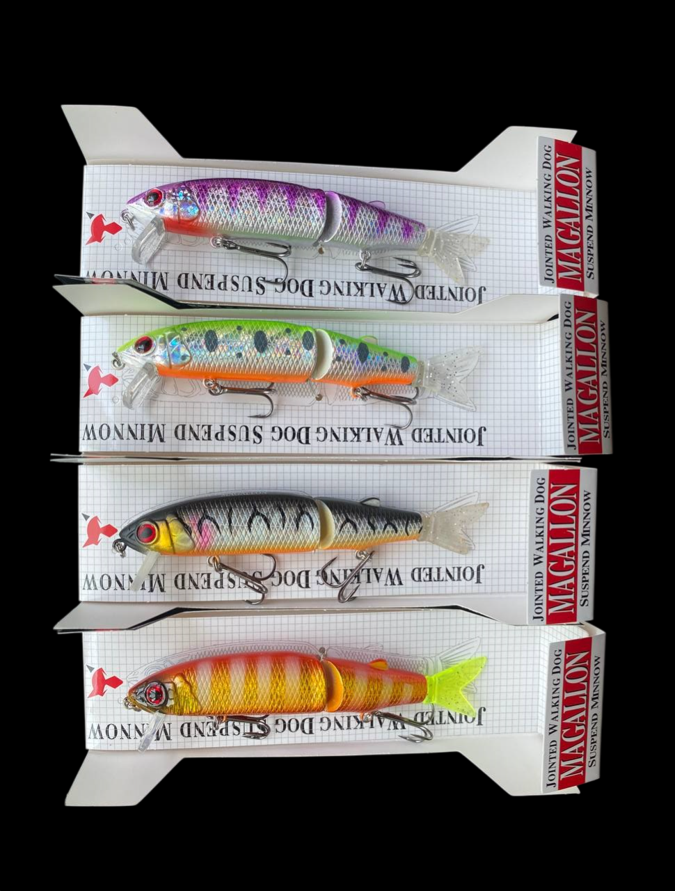 Набір Воблер Fishing Magallon 113mm 13.7g (4шт), фото 1