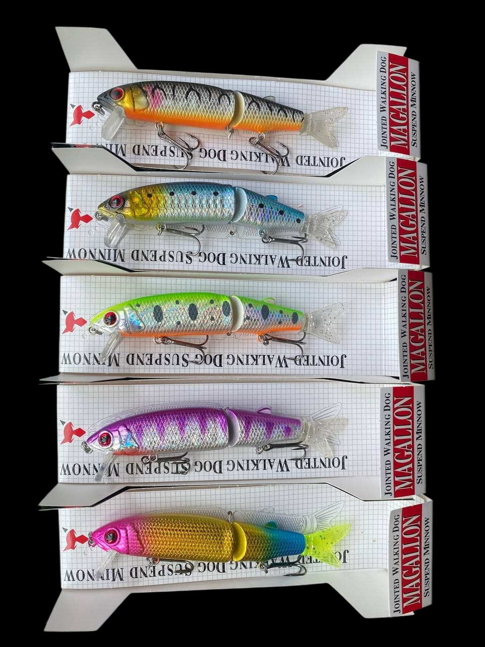 Набір Воблер Fishing Magallon 113mm 13.7g (5шт), фото 1