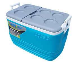 Ізотермічний контейнер Pinnacle Eskimo, 57 л, бірюзовий