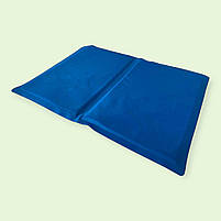 Килимок охолоджуючий гелевий для собак, кішок та котів GEL Pet Cooling Mat, 50×40 см М синій, фото 3