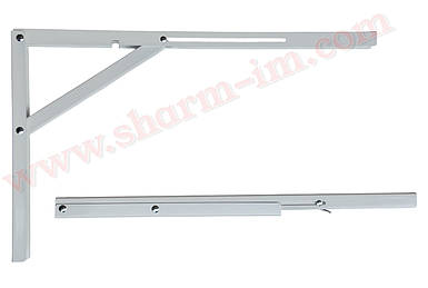 Механізм відкидного столу 500х300 мм - (Польща до 100 кг) ПАРА Білий