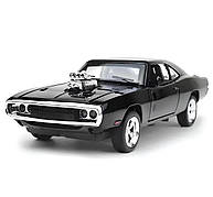 Модель автомобіля Dodge Charger з фільму Форсаж 1:32 — металева інерційна машинка зі світлом і звуком