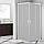 Душова кабіна 100 на 90 см Душова кабіна 100 90 см кутові двері розсувні скло матове 5 мм, фото 3
