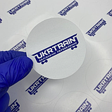 200 шт. Наліпки з Вашим логотипом 30х30 мм., фото 2