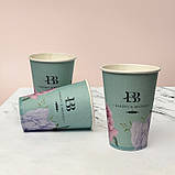 500 шт. Стакани з логотипом, одношарові, 250 мл., фото 5