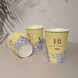 1000 шт. Стакани з логотипом, одношарові, 175 мл., фото 7