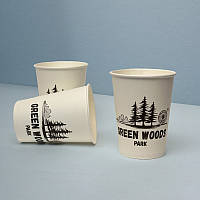 1000 шт. Стакани з логотипом, одношарові, 110 мл.