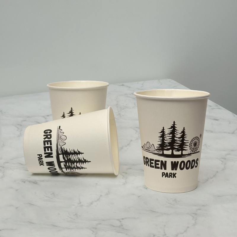 5000 шт. Стакани з логотипом, одношарові, 110 мл., фото 1