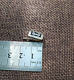 Срібні сережки Діора, фото 5