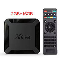 Медіаплеєр X96Q Android 10 TV Box (2GB RAM + 16 GB ROM, 4K UHD, Wi-Fi)