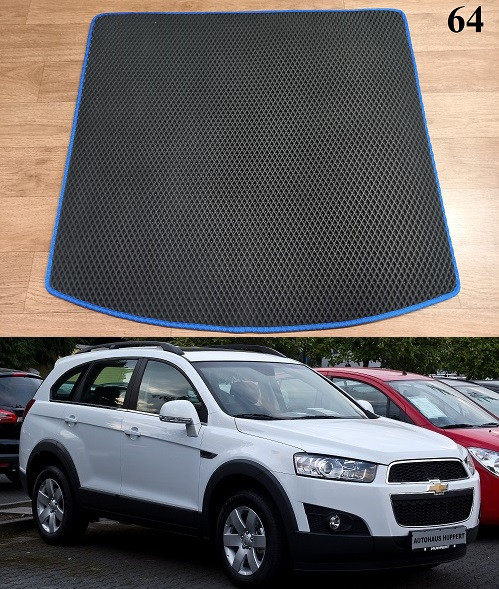 Килимок ЕВА в багажник Chevrolet Captiva '06-18, без вух