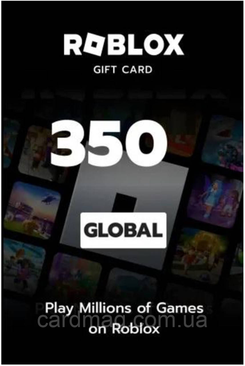 Roblox Gift Card: 350 Robux