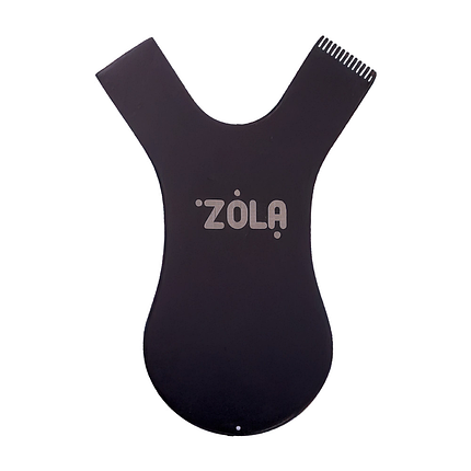 Аплікатор-гребінець для фіксації вій металевий ZOLA Comb Applicator чорний, фото 1