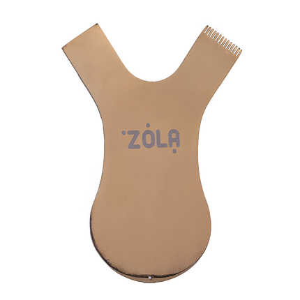 Аплікатор-гребінець для фіксації вій металевий ZOLA Comb Applicator золотий, фото 1