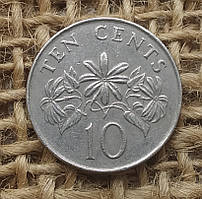 10 центiв 1993 року. Сiнгапур