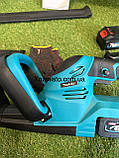 Кущоріз Makita MDG5236BL 48V6AP безщіткова довжина леза 52 см, фото 7