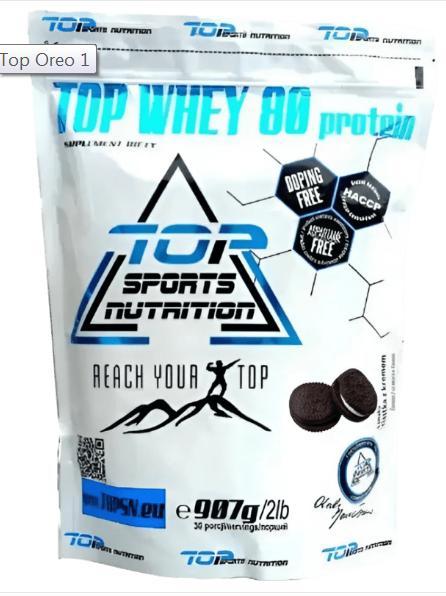 Протеїн Top Sport Whey Protein 80 907 грам Смак : Орео