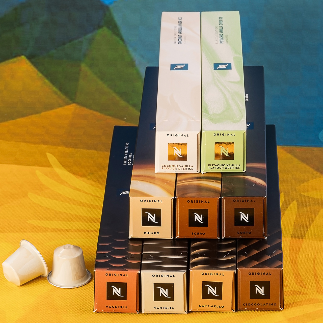 Набір кави в капсулах "Barista Holidays" Nespresso — 9 улюблених смаків (90 шт.), фото 1