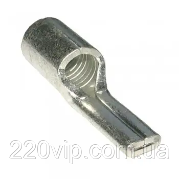 Наконечник мідний лужний 25 з плоскою голкою GISELT кабельний, силовий з'єднувальний, DT(FN)-25-15, фото 1