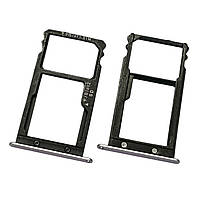 SIM лоток для Huawei G8 Silver