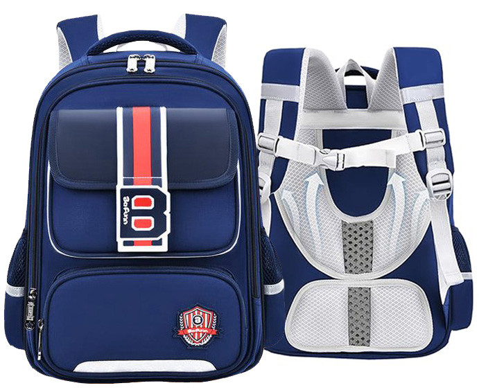 Шкільний рюкзак ортопедичний для хлопчика першокласника 7 8 9 років, дитячий портфель, ранець 1 2 3 клас, фото 1