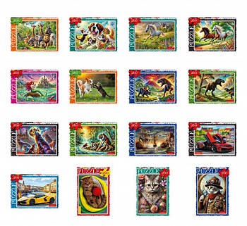 Пазли 260 елементів с.14 С260-14-01,02,03,04...16 G-Rich