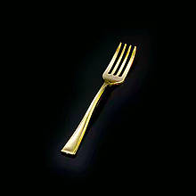 Золоті вилочки 100 мм (25 шт.)