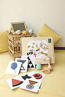 Розвиваючий дерев'яний набір Viga Toys PolarB Зростаємо разом вік 0-6 міс