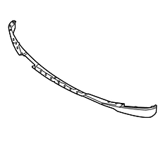 Губа переднього бампера Ford F-150 Lightning (22-) NL3Z-17626-AA