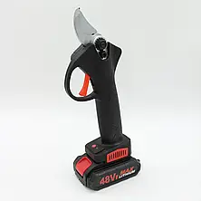 Професійний акумуляторний садовий секатор 48V в кейсі з двома акумуляторами Садові ножиці 2 АКБ, фото 3