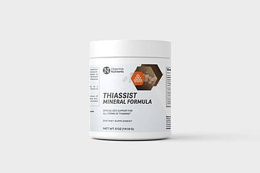 THIASSIST Mineral Formula 5 OZ Мінеральна формула для підтримки дії тіаміну, 141.6 грам, строк 03/2027