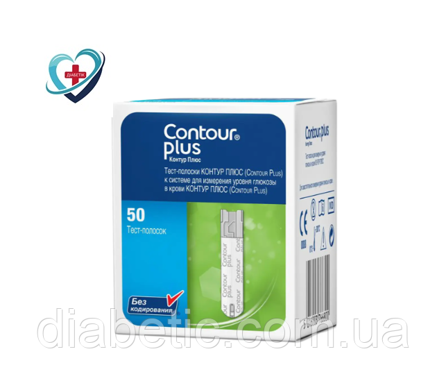 Тест-смужки Contour Plus - 50 шт.