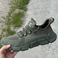 Кроссовки мужские хаки летние сетка полномерные Кросівки чоловічі хакі літні сітка повномірні (Код: М3114)