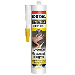 Герметик бітумний покрівельний SOUDAL 280 мл, 8195503 — 232