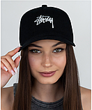 Бейсболка-трекерка жіноча літня із сіткою розмір 56-59 чорний, фото 2